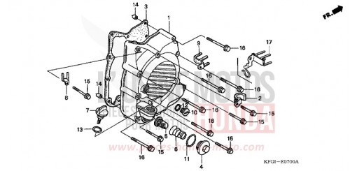 PANNEAU CARTER-MOTEUR D. FES2501 de 2001
